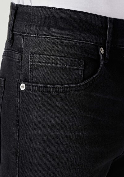 Image de 046 Marco Pantalon Noir   En  Loose Straight Fit Homme