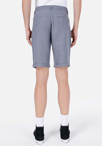 Afficher les détails de Short Bleu Regular Fit Homme