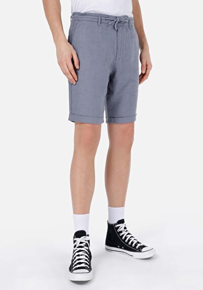 Afficher les détails de Short Bleu Regular Fit Homme