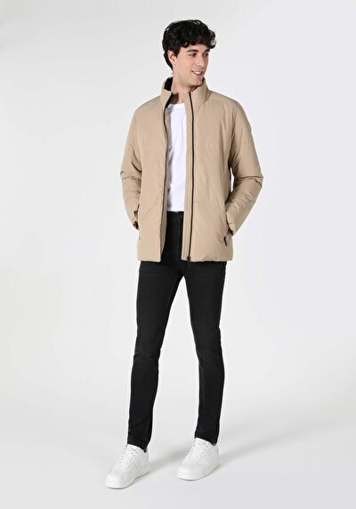 Afficher les détails de Veste Beige Slim Fit    Homme