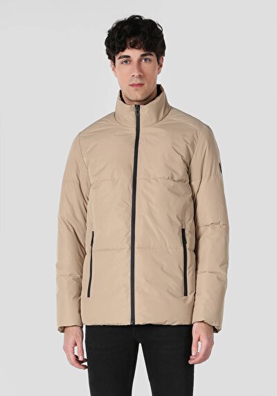 Afficher les détails de Veste Beige Slim Fit    Homme