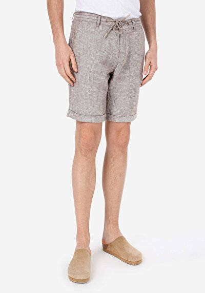 Image de Short Marron Regular Fit Homme