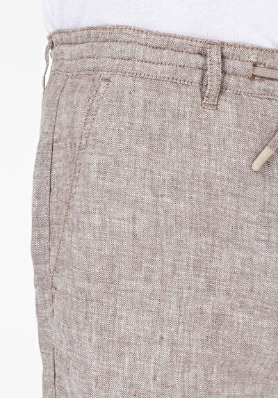 Afficher les détails de Short Marron Regular Fit Homme