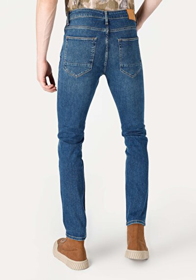 Image de 044 Karl Pantalon Bleu En Straight Fit Homme
