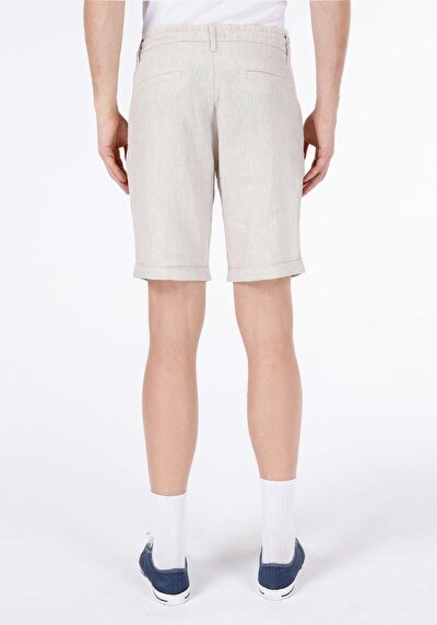 Afficher les détails de Short Blanc Regular Fit Homme