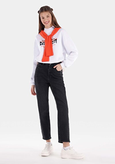 Image de 891 Maya Pantalon Denim   En  Slim Fit Femme