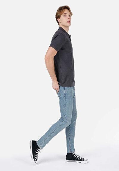 Image de 041 Danny Pantalon  Slim Leg Low Rise En  Slim Fit Homme