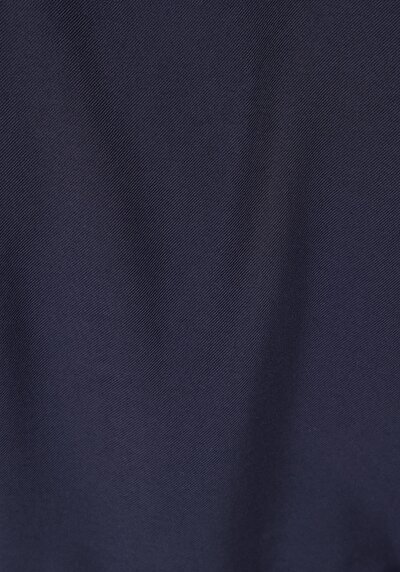 Image de Robe Marine Regular Fit Manches Longues Mini Sergé Femme