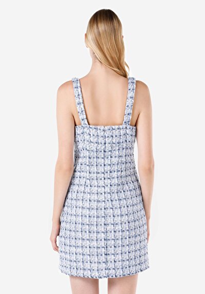 Image de Robe Bleu Slim Fit Femme