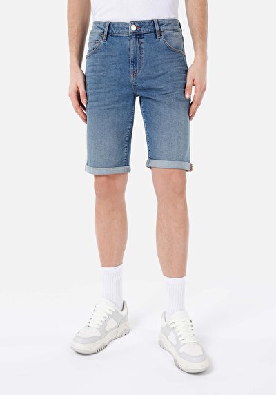 Image de Short Denim Straight Fit Homme