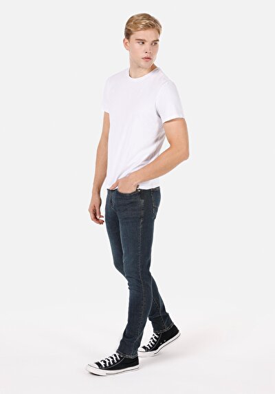 Image de 041 Danny Pantalon Denim Slim Leg Low Rise En Slim Fit Homme