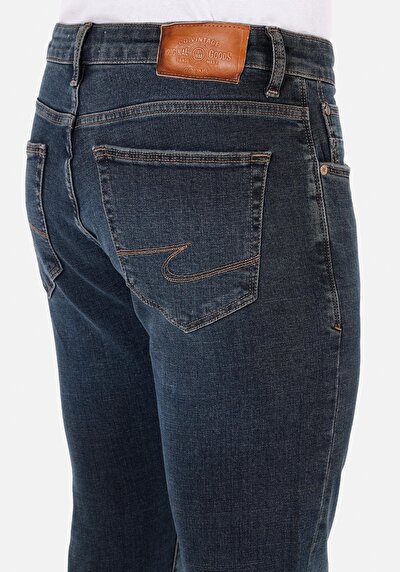 Afficher les détails de 041 Danny Pantalon Denim Slim Leg Low Rise En  Slim Fit Homme