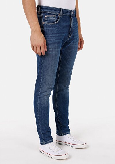Image de 041 Danny Pantalon Denim Slim Leg Low Rise En  Slim Fit Homme