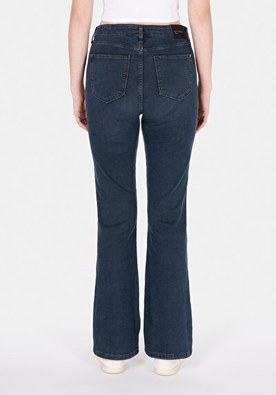 Image de 791 Monica Pantalon Denim   En  Regular Fit Femme