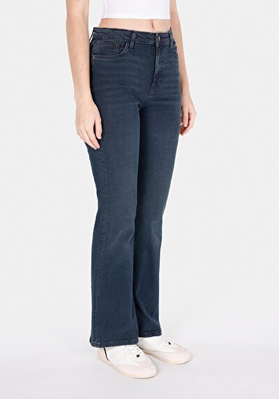 Image de 791 Monica Pantalon Denim En Regular Fit Femme
