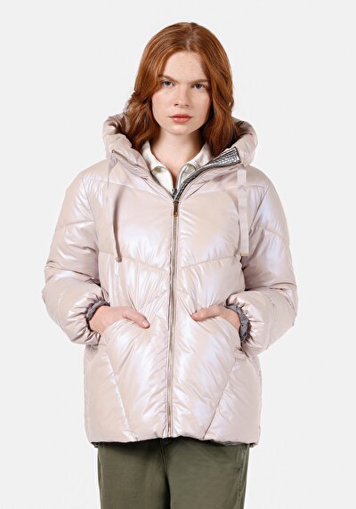 Image de Veste Rose Regular Fit Manches Longues Femme