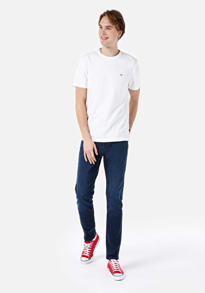 Image de 041 Danny Pantalon Slim Leg Low Rise En Jean Slim Fit Homme