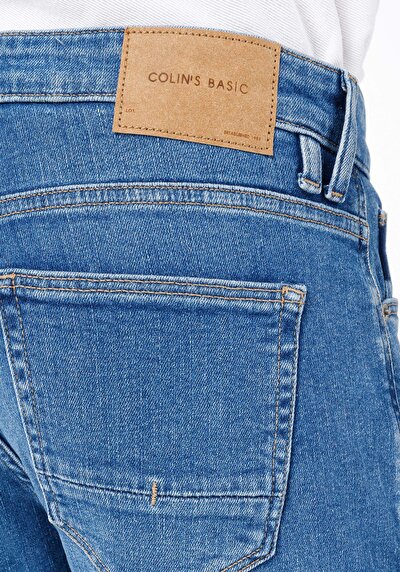 Afficher les détails de 041 Danny Pantalon  Slim Leg Low Rise En Jean Slim Fit Homme
