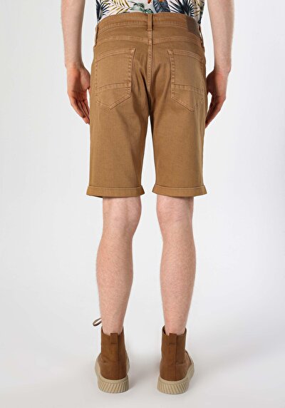 Image de Short Marron Regular Fit Homme