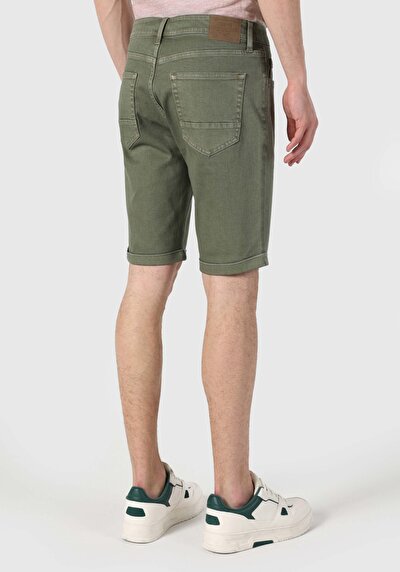 Image de Short Vert Regular Fit Homme