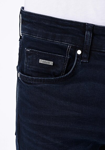 Afficher les détails de 035 Ryan Pantalon Bleu Foncé   En  Skinny Fit Homme