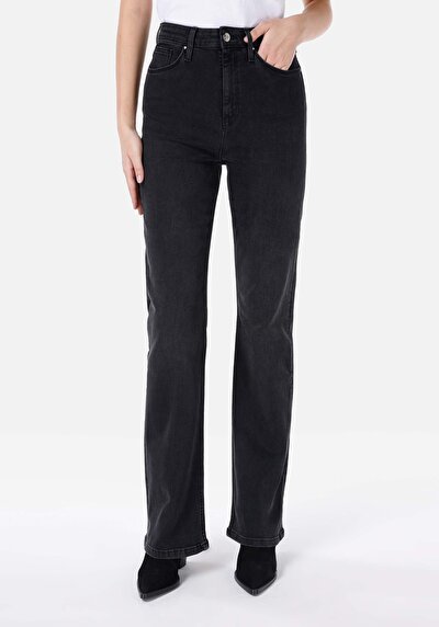 Image de 791 Monica Pantalon Noir   En  Regular Fit Femme
