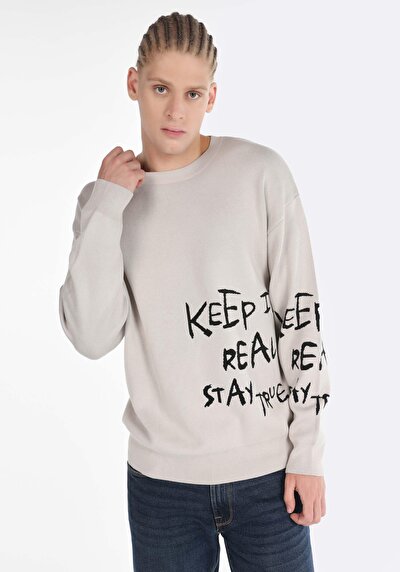 Image de Pull Blanc Comfort Fit   Homme
