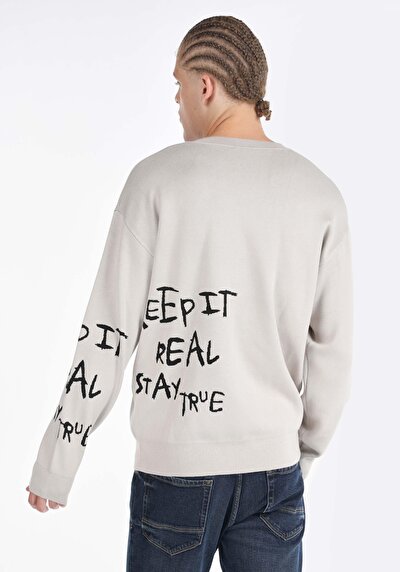 Image de Pull Blanc Comfort Fit   Homme