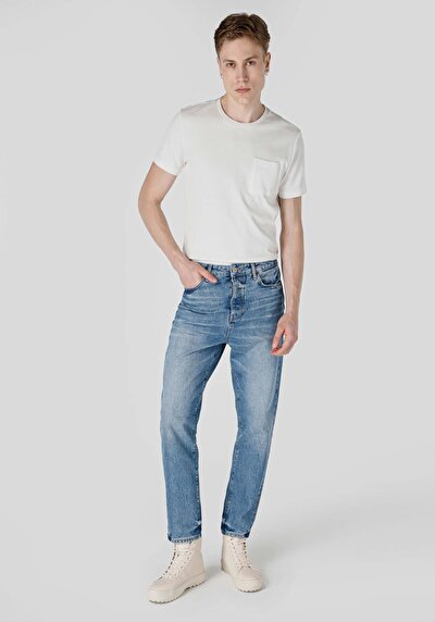 Image de 132 Grant Pantalon Denim En Regular Tapered Fıt Homme