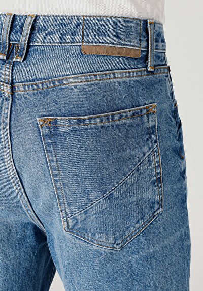 Afficher les détails de 132 Grant Pantalon Denim   En  Regular Tapered Fıt Homme