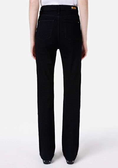 Image de 792 Mila Pantalon Noir   En  Regular Fit Femme
