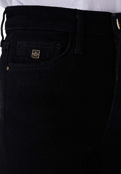Image de 792 Mila Pantalon Noir   En  Regular Fit Femme