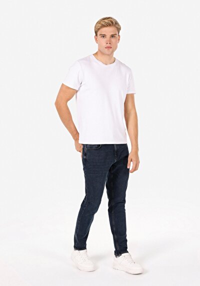 Image de 067 Jack Pantalon Tapered Leg Medium Rise En Jean Regular Fit Homme