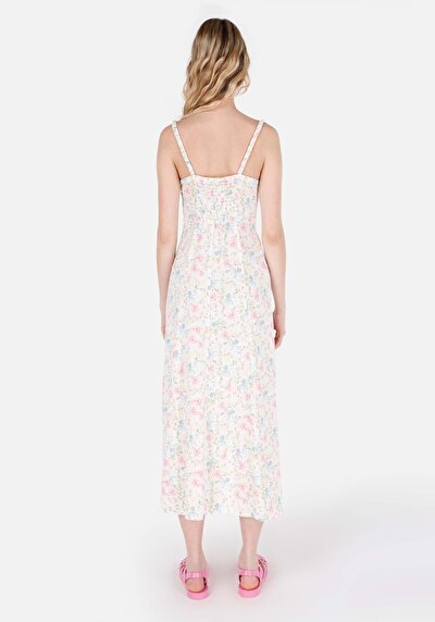 Image de Robe Ecru Slim Fit Femme
