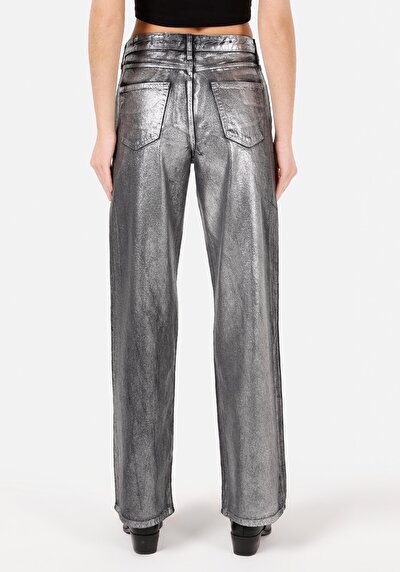 Image de 970 Berry Pantalon Noir En Regular Fit Femme