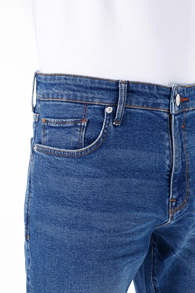 Image de 041 Danny Pantalon Bleu   En  Slim Fit Homme