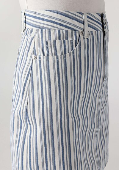 Image de Jupe Bleu Mini Skirt    Femme