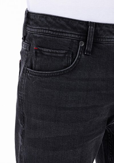 Image de 045 David Pantalon Noir   En  Regular Fit Homme