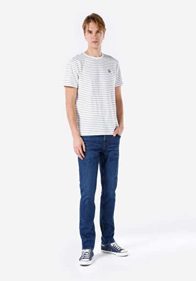 Image de 044 Karl Pantalon Denim En Straight Fit Homme