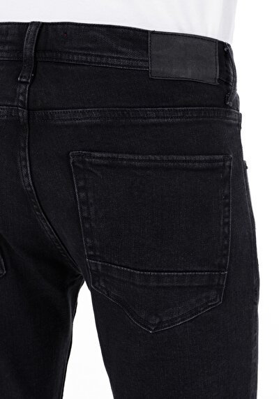 Afficher les détails de 044 Karl Pantalon Denim   En  Straight Fit Homme