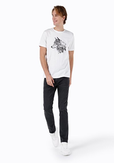 Image de 044 Karl Pantalon Noir En Straight Fit Homme