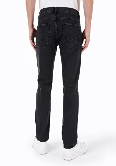 Image de 044 Karl Pantalon Noir En Straight Fit Homme