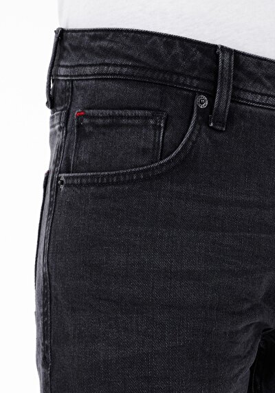 Image de 044 Karl Pantalon Noir   En  Straight Fit Homme