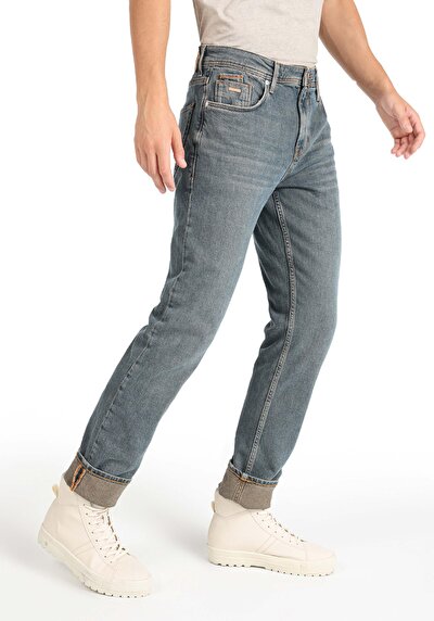 Image de 044 Karl Pantalon Denim   En  Straight Fit Homme