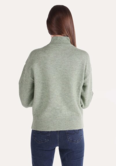 Image de Pull Vert Regular Fit   Femme