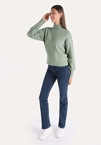 Image de Pull Vert Regular Fit   Femme