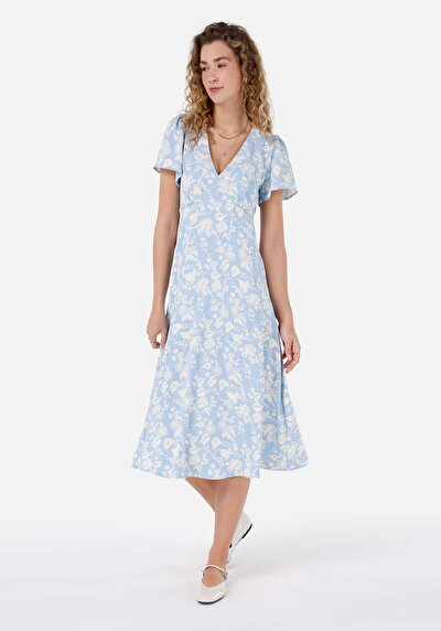 Image de Robe Bleu Regular Fit Femme