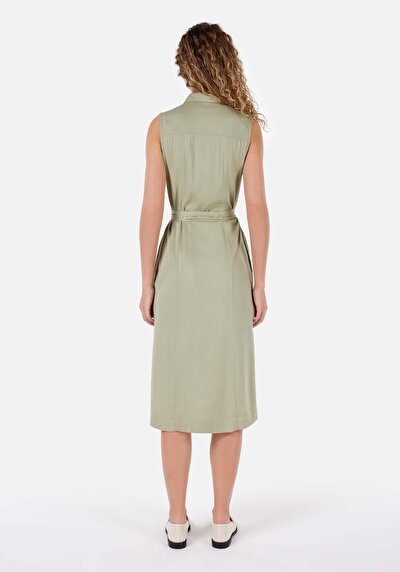 Image de Robe Vert Slim Fit Femme