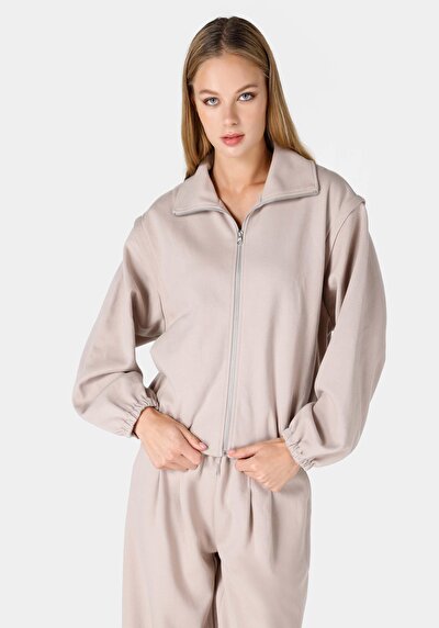 Image de Veste De Blazer Beige Regular Fit Femme