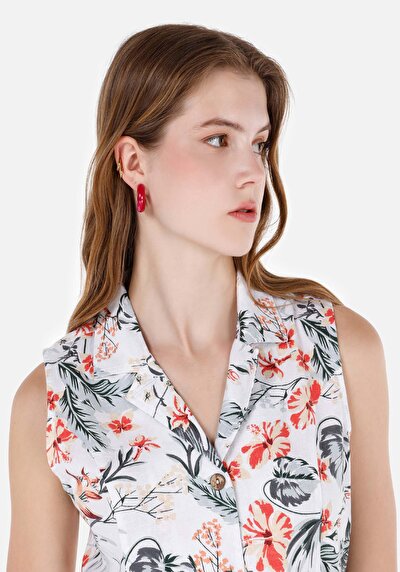 Image de Robe Multicolou Regular Fit    Femme